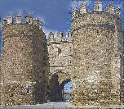La Porte San Andres à Villalpando