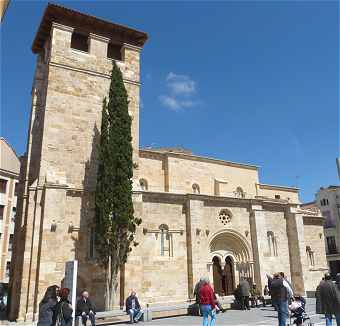 Eglise Santiago del Burgo à Zamora