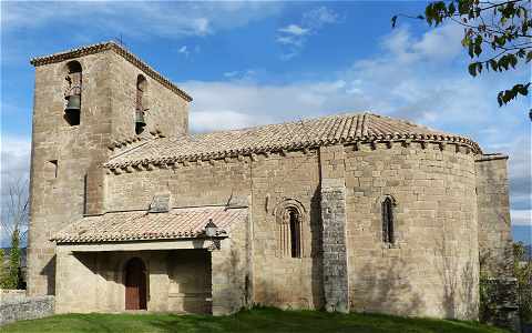 Eglise de la Purification de Zuazu dans la valle de l'Izagaondoa