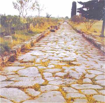 Exemple de voie romaine