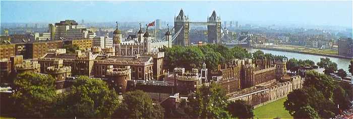 Tour de Londres et Tower Bridge