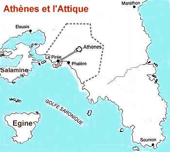 Athnes et l'Attique dans l'Antiquit