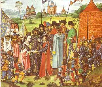 Le mariage d'Henri V et de Catherine de France en 1420