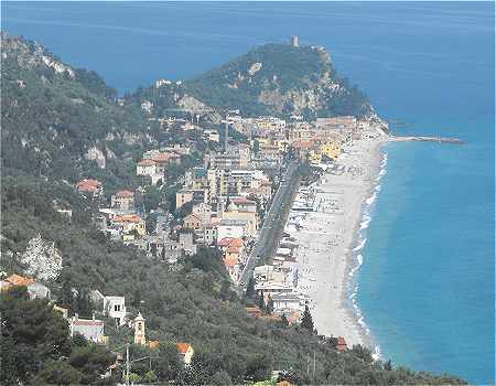 Varigotti et le Cap de Noli (ct sud)