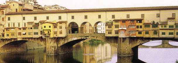Florence: le Ponte Vecchio sur l'Arno