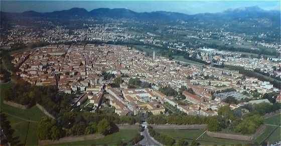 Panorama sur Lucques