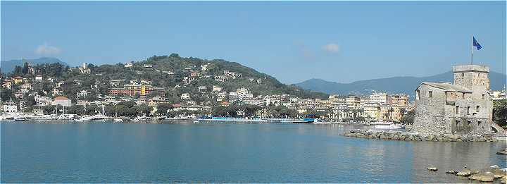 La station touristique de Rapallo sur la Riviera du Levant