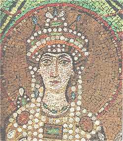 Theodora la femme de l'Empereur Justinien
