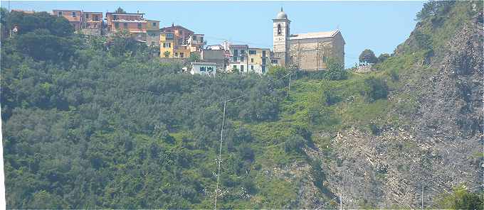 San Bernardino, village perch entre Corniglia et Vernazza