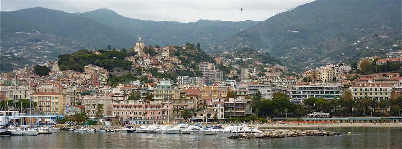 Panorama sur San Remo