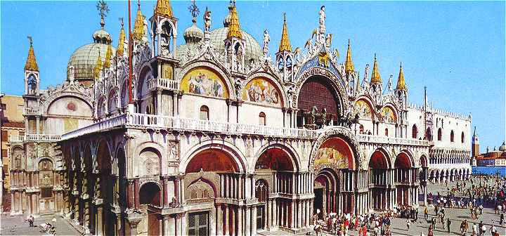 La Basilique Saint Marc à Venise