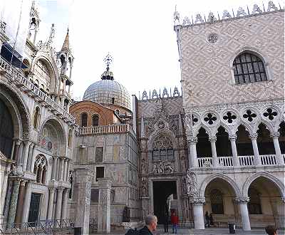 Venise: la Basilique Saint Marc et le Palais des Doges