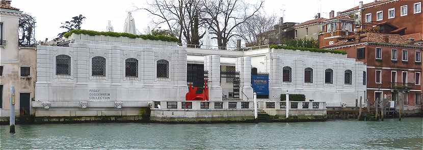 Venise, Grand Canal: le Muse Peggy Guggenheim