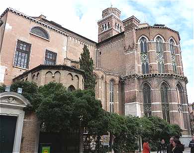 Chevet de l'glise Santa Maria Gloriosa dei Frari