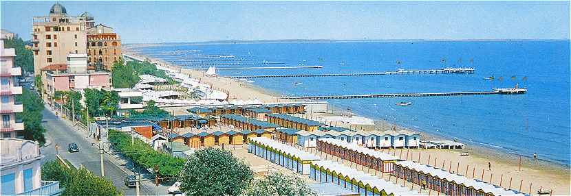 Venise: la grande plage du Lido