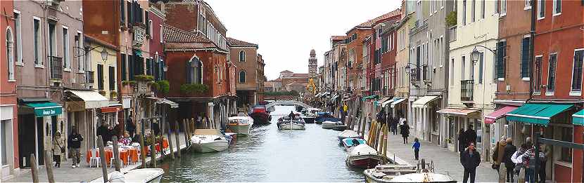 Vue de Murano: le Rio dei Vetrai