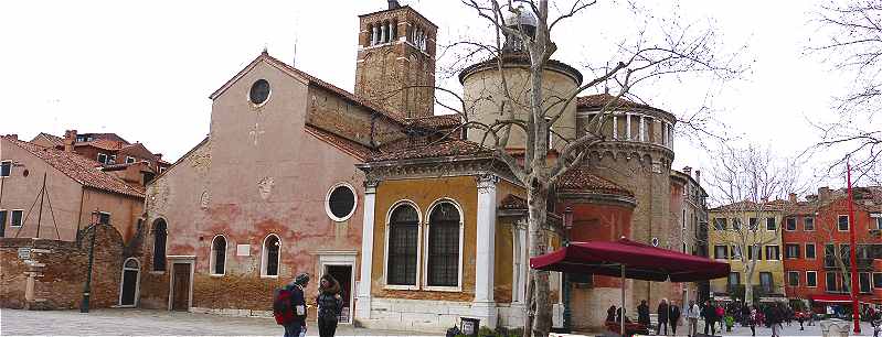 Venise: le Campo San Giacomo dall'Orio