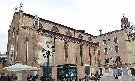 L'glise San Stefano dans le Quartier San Marco de Venise