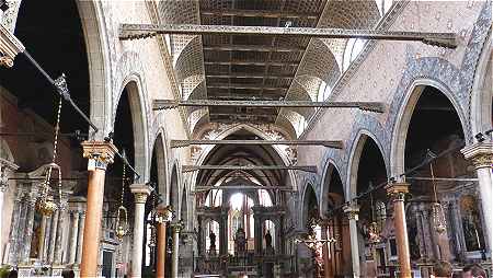 L'glise San Stefano dans le Quartier San Marco de Venise