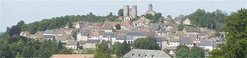 Panorama sur Crocq