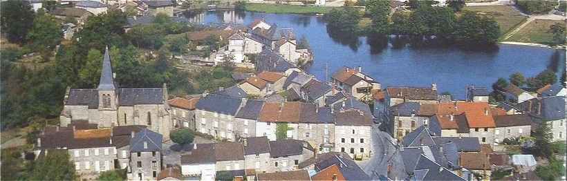 Panorama sur Peyrat le Chteau