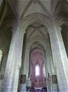 Nef de l'glise de Saint Angel