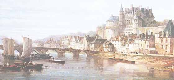 La Loire, Amboise et son Chateau au milieu du XIX�me si�cle
