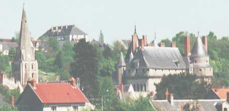 Langeais, Eglise et Chateau