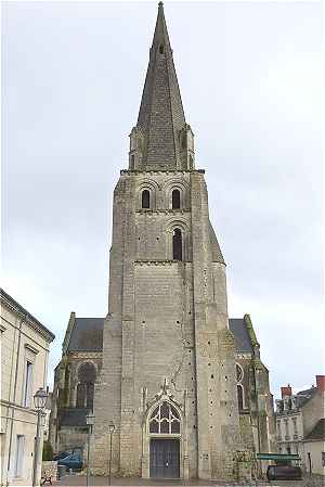 Clocher de l'glise Saint Jean-Baptiste de Langeais