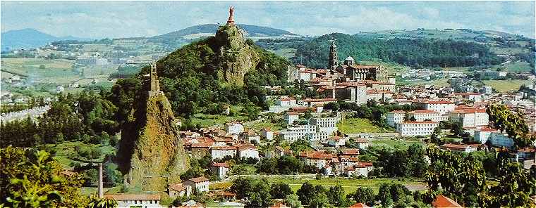 La ville du Puy en Velay