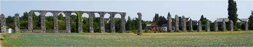 Aqueduc de Luynes prs de Caesarodunum (Tours)