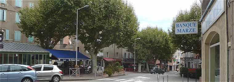 Privas, le chef-lieu du département de l'Ardèche