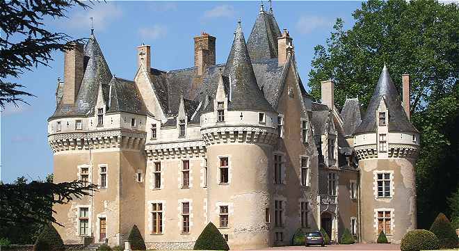 Chateau de Gallerande prs de Luch-Pring