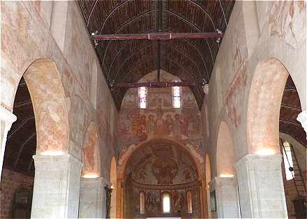 Fresques de l'glise Saint Julien de Ponc