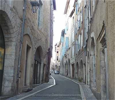 Rue du Chteau du roi  Cahors
