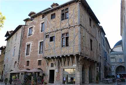 Maison ancienne rue Daurade  Cahors
