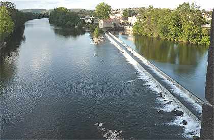 Le Lot prs du Pont Valentr  Cahors