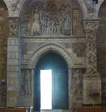 Ancien portail de l'glise abbatiale de Sainte Marie de Souillac
