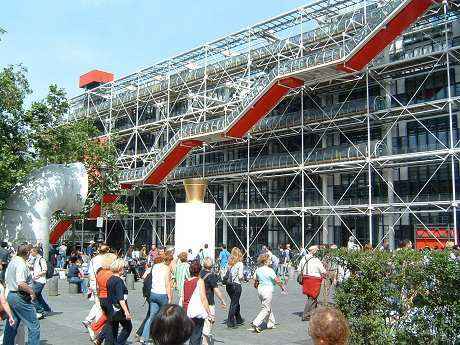 Le Centre Pompidou  Beaubourg