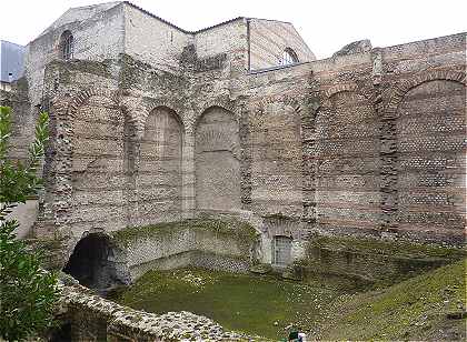 Ruines des Thermes de Cluny  Lutetia (Paris)