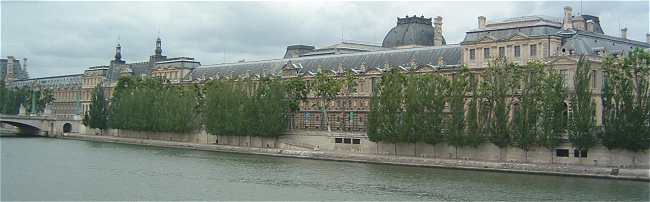 Le Louvre: tat actuel de la Galerie du bord de l'eau
