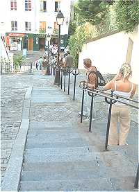 Les Escaliers de Montmartre