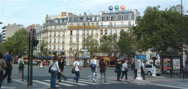 Montparnasse: Place du 18 Juin