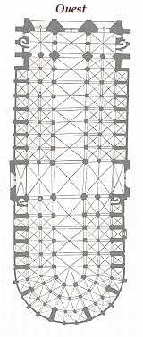 Plan de Notre Dame de Paris