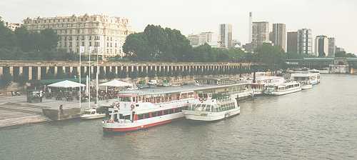 La Seine du cot du 15 arrondissement