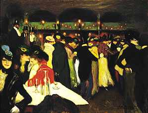 Moulin de la Galette, peinture de Picasso