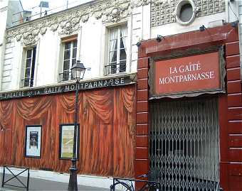 Le Théâtre de la Gaîté-Montparnasse