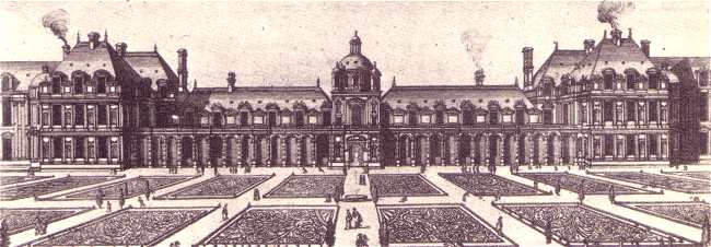 Le Palais des Tuileries au XVIIme sicle
