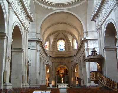 Intrieur de l'glise Notre-Dame  Versailles