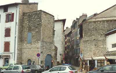 Remparts de Bayonne  l'poque Mdivale